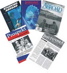 Publikationer i utländsk press om ProBa